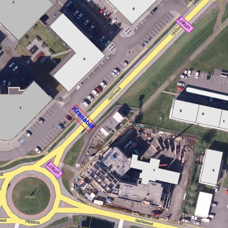 Lokun við Þjóðbraut 1-5 vegna fjarlægingar vinnubúða.