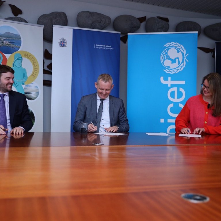 Ásmundur Einar, Sævar Freyr & Birna.