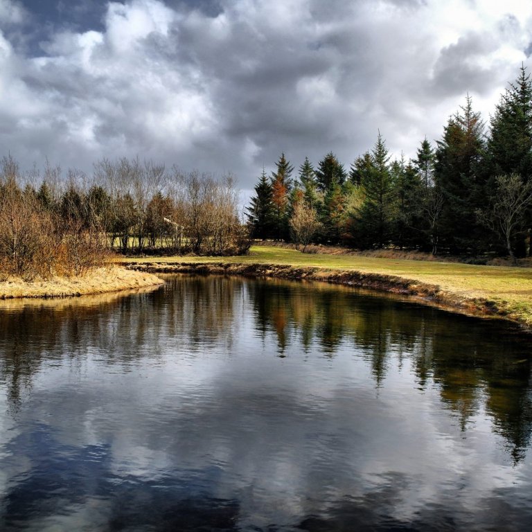 Garðalundur. Ljósmynd: Finnur Andrésson.
