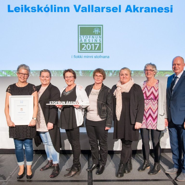 Leikskólinn Vallarsel í 1. sæti í stofnun ársins - borg og bær 2017