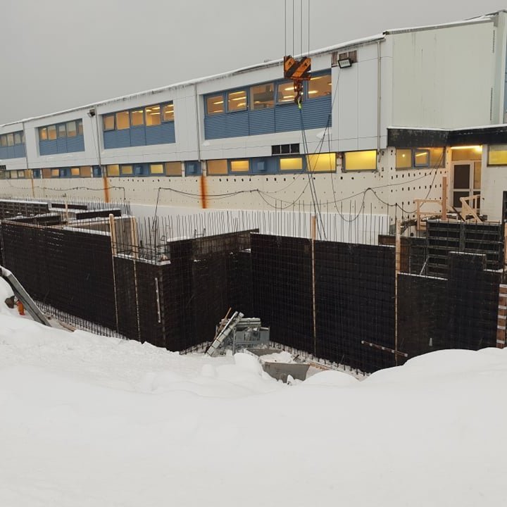 Staða framkvæmda á fimleikahúsi við Vesturgötu