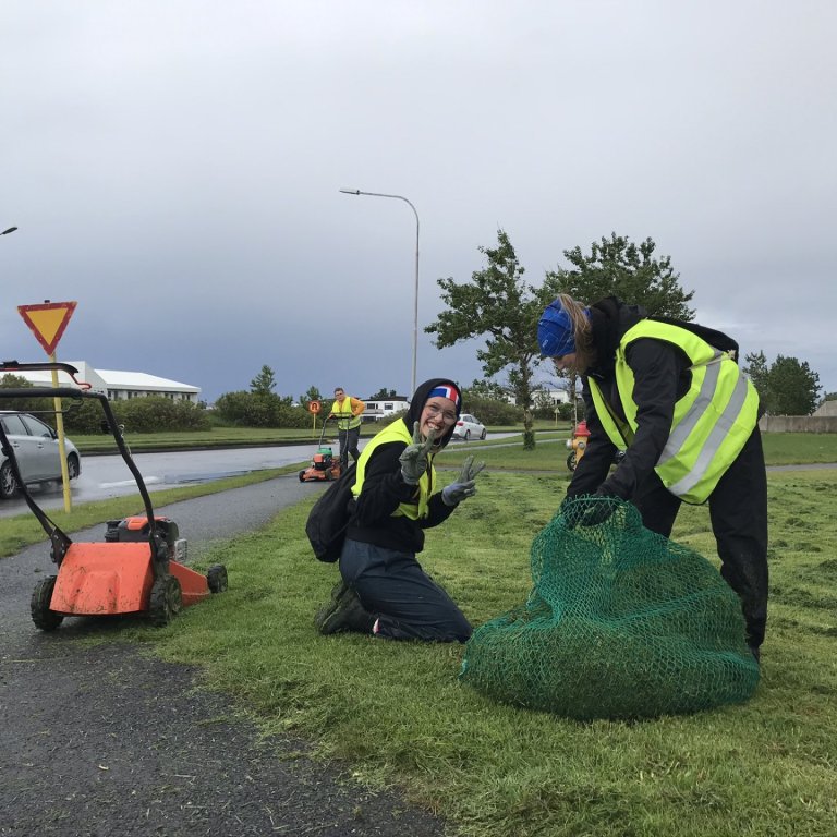 Vinnuskólinn hefur nú hafið starfsemi