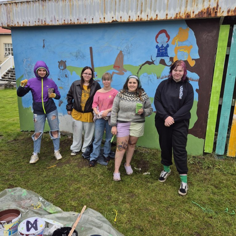 Vinnuskólanum lokið þetta sumarið