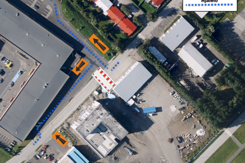 Framkvæmdir við Dalbraut hefjast 16. ágúst