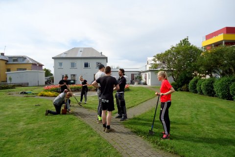 Sumarstörf í garðyrkjudeild
