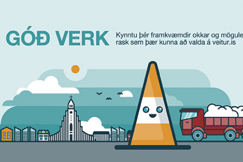 Fréttatilkynning frá Veitum vegna Suðurgötu, Háholts og Skagabrautar