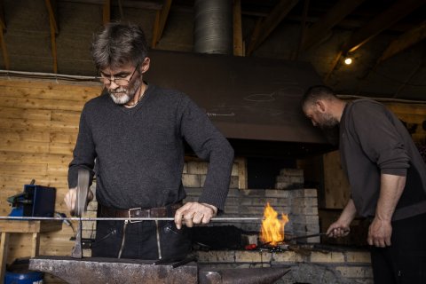 Norðurlandameistaramót í eldsmíði fer fram á Akranesi um helgina