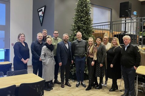 Heimboð félags- og vinnumarkaðsráðherra á Akranes