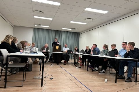 Frá fundi bæjarstjórnar unga fólksins þann 4. febrúar 2025
