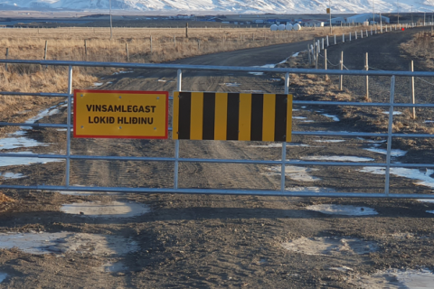 Elínarvegur eingöngu fyrir útivist og hestreiðar (áður Þjóðvegur)