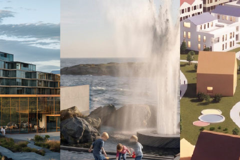 Hvernig viltu að Ægisbraut líti út í framtíðinni?