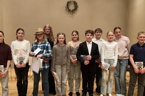 Glæsileg lokahátíð upplestrarkeppni Grunnskólanna