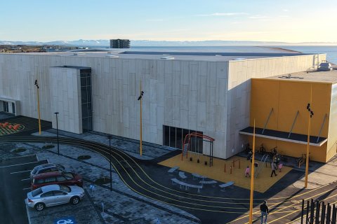 Mikil ánægja með ný mannvirki - myndband