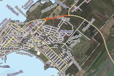 Malbikunarframkvæmdir á Akranesvegi
