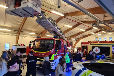 Fjölmenni á opnu húsi viðbragðsaðila á 112 deginum