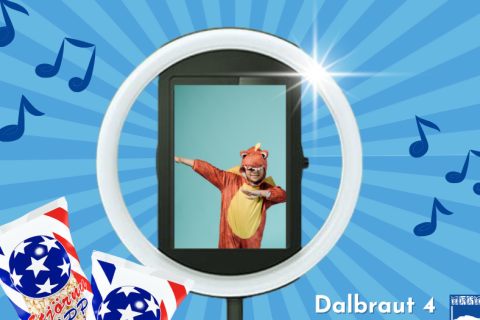 Öskudagsfjör á bæjarskrifstofunni