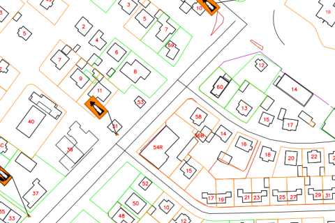 Framkvæmdir á Kirkjubraut - gatnaþrenging