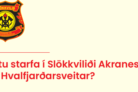 Slökkviliðið auglýsir eftir nýliðum