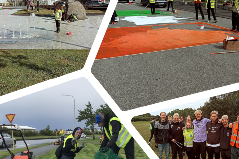 Viltu vinna úti í sumar?