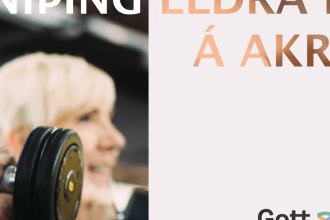 Virkniþing eldra fólks á Akranesi