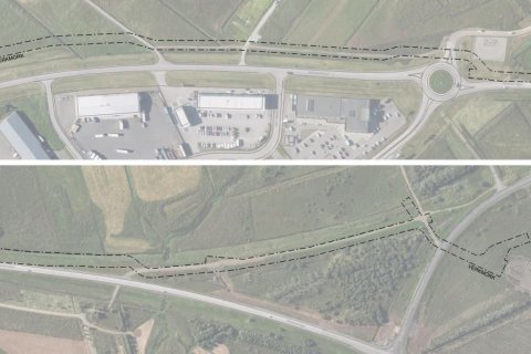 Æðaroddi og Flóahverfi framkvæmdaleyfi - auglýsing um útgáfu