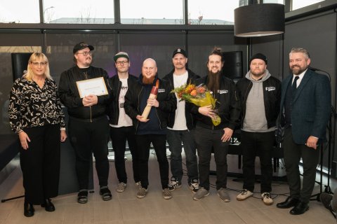 Ægisbraut Records hljóta menningarverðlaun Akraness 2025