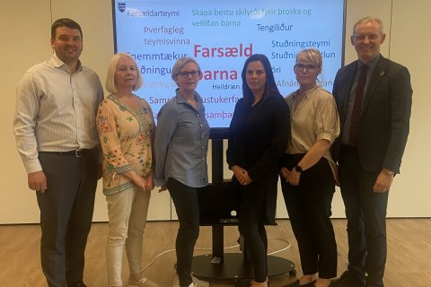Mennta- og barnamálaráðherra heimsótti Akranes