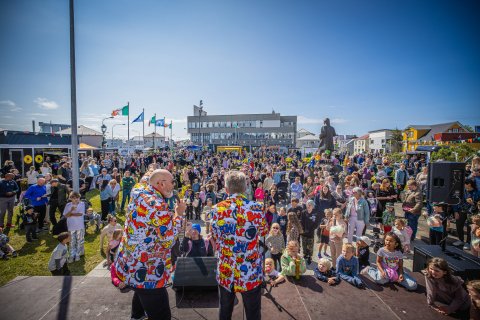Tjaldsvæðið á Írskum dögum - spurt og svarað