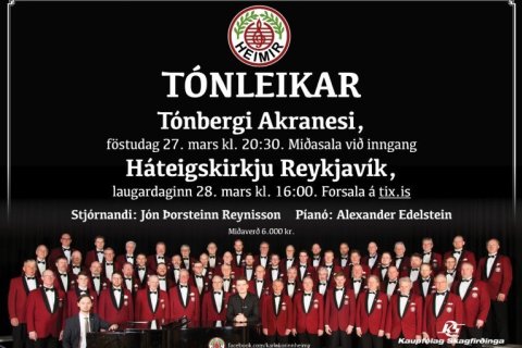 Tónleikum Karlakórsins Heimis aflýst