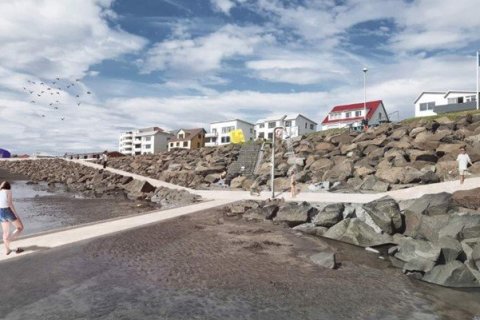 Styrkur fyrir hönnun á bættu aðgengi og sturtuaðstöðu á Langasandi.