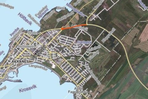 Malbikunarframkvæmdir á Akranesvegi