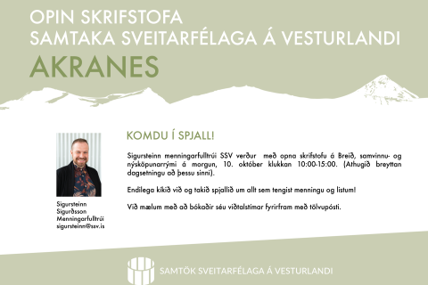 SSV opin skrifstofa Akranes