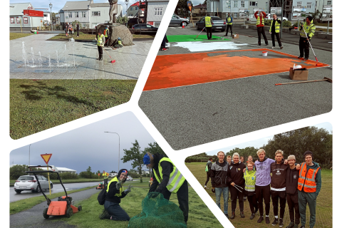 Viltu vinna úti í sumar?